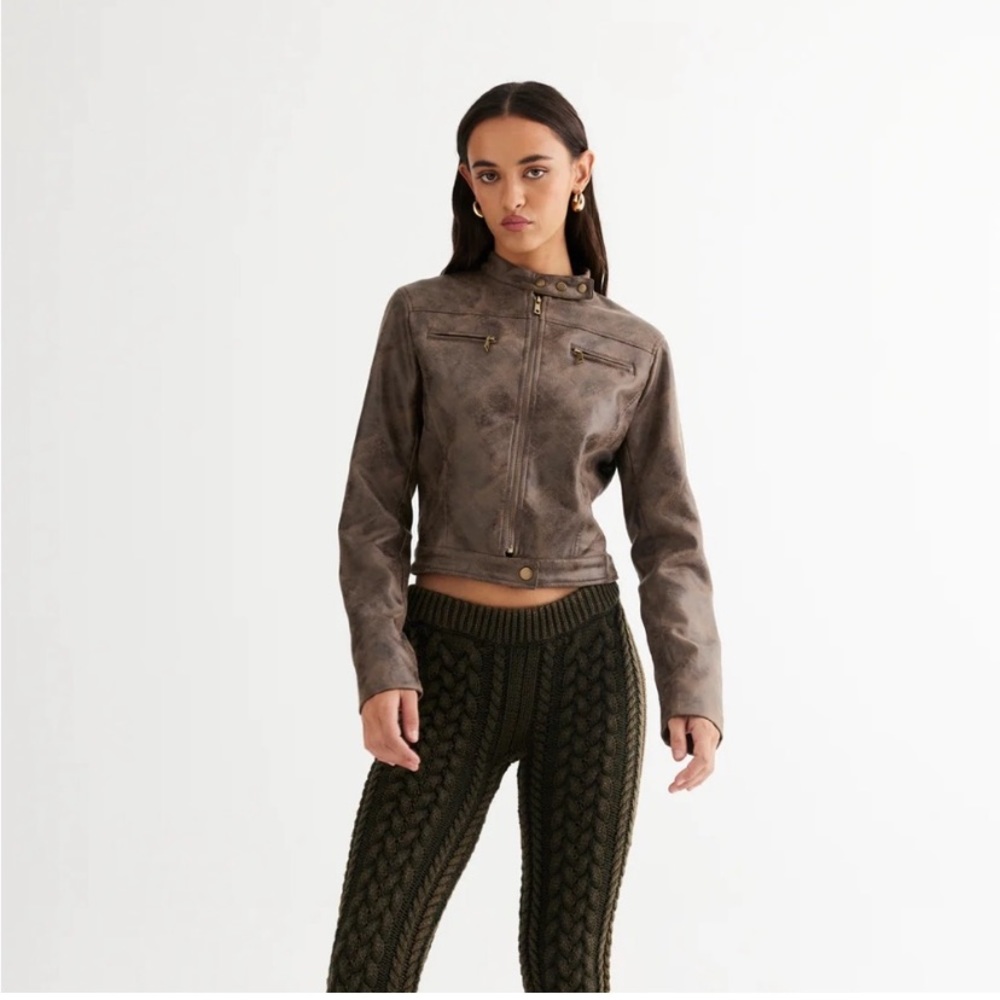 Lioness Bella Moto Jacket size Small